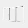 Ventana PVC gama Confort 1 hoja oscilobatiente + 2 fijas - Imagen 2
